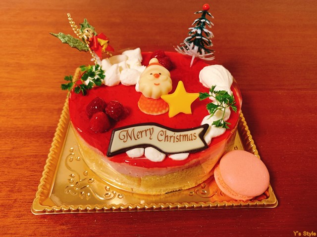 パティスリーアミューズ 今年のクリスマスケーキは 木いちごとピスタチオのムース 食べ歩き 京都市 京都 Y S Style 人生のindex化計画